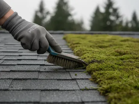 Roof Moss Removal in Bellingham, WA